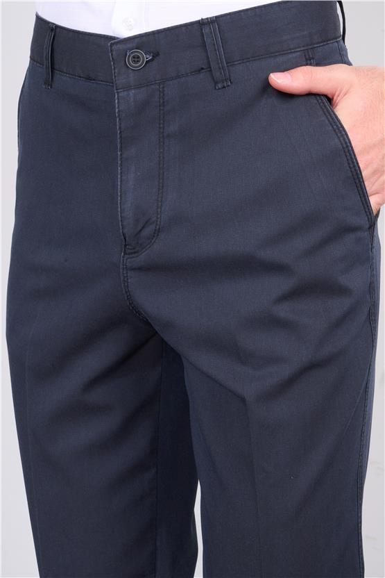 Kagi Siyah Erkek Gomez Keten Pantolon