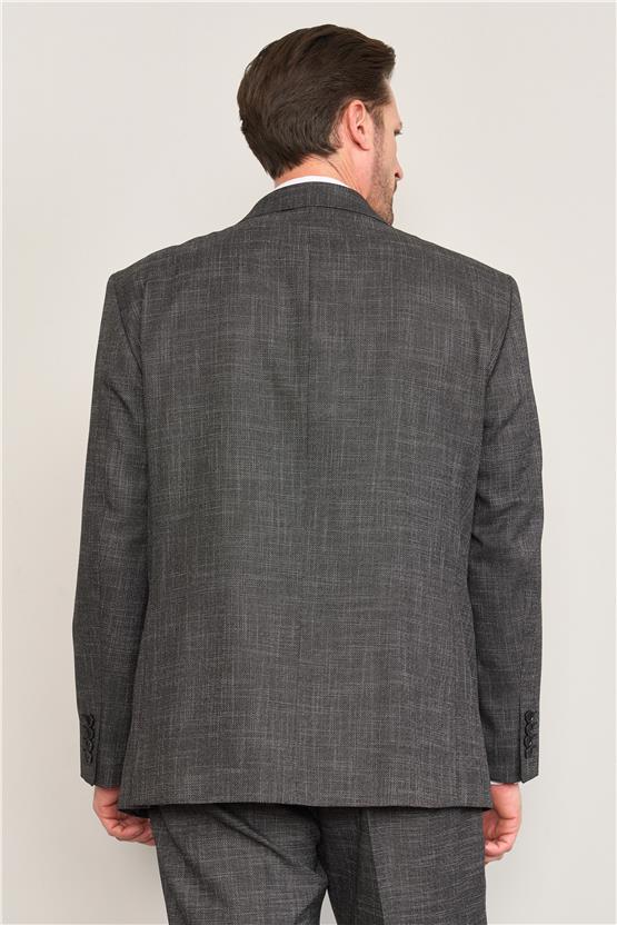 Kagi Siyah Erkek Pamuk Polyester Corsıca 4 Drop Klasik Takım