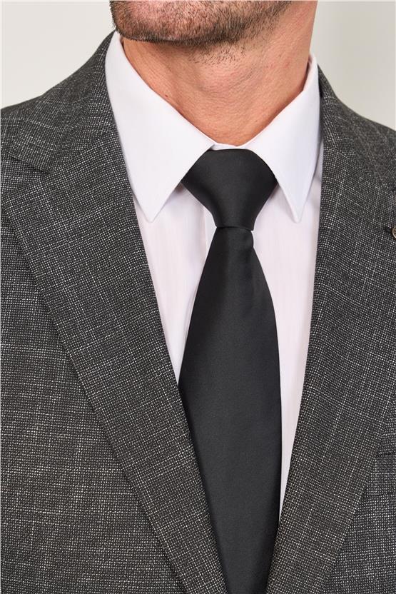 Kagi Siyah Erkek Pamuk Polyester Corsıca 4 Drop Klasik Takım