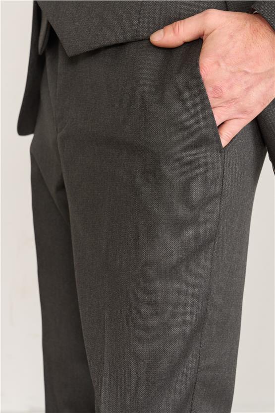 Kagi Siyah Erkek Pamuk Polyester Roma Yelekli Takım