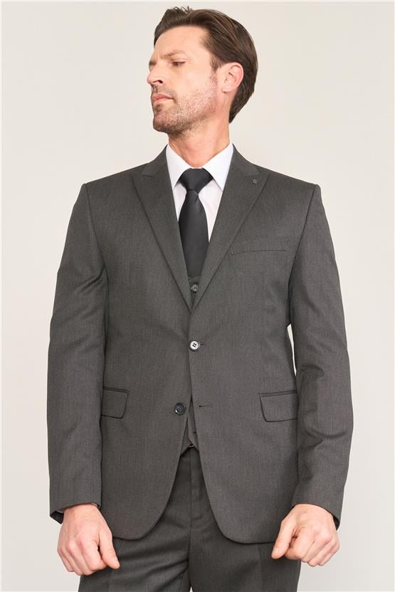 Kagi Siyah Erkek Pamuk Polyester Roma Yelekli Takım