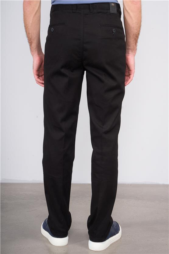 Kagi Siyah Erkek Ruby Keten Pantolon