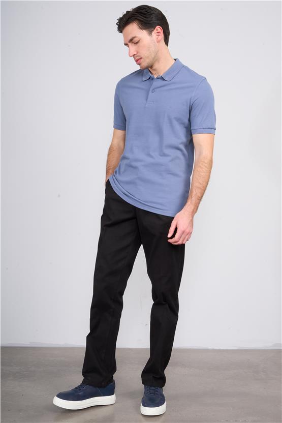 Kagi Siyah Erkek Ruby Keten Pantolon