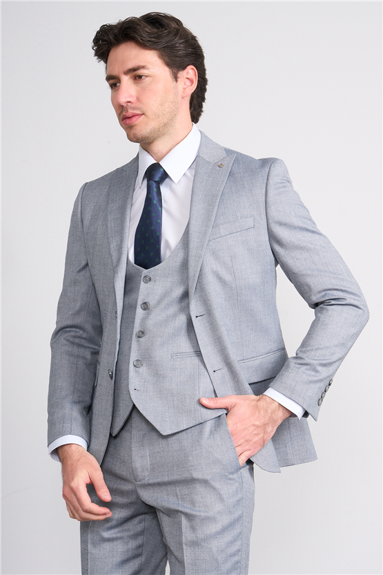 Kagi Vizon Erkek Pamuk Polyester Parma Yelekli Takım
