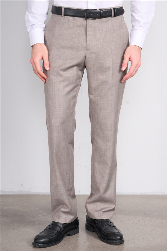 Kagi Vizon Erkek Polyvıskon Flafıl Klasik Pantolon