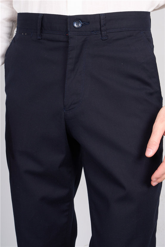 Kagi Y26 Cordoba Keten Pantolon Lacivert