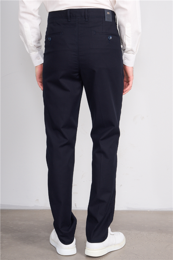 Kagi Y26 Cordoba Keten Pantolon Lacivert
