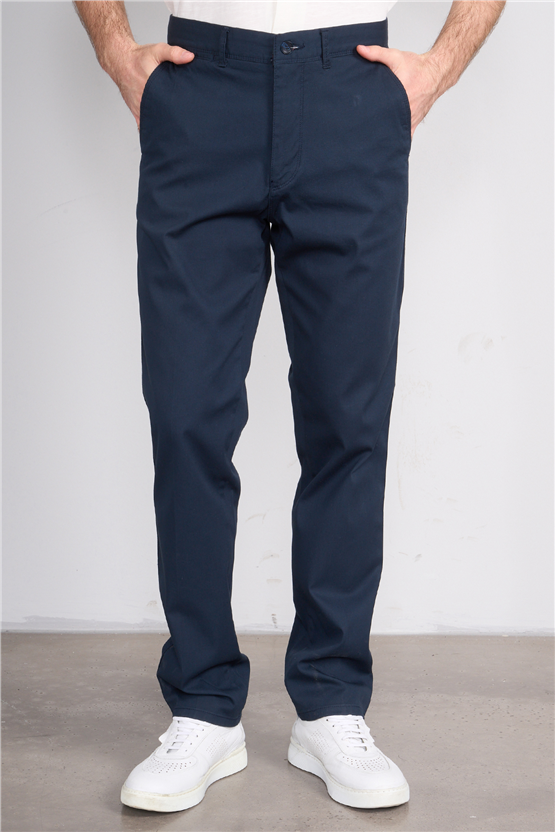 Kagi Y26 Impreza Keten Pantolon Lacivert