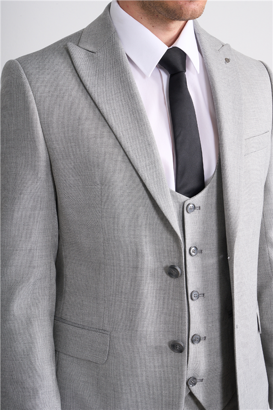 Kagi Y26 Monza Slim Fit Yelekli Takım Elbise Gri