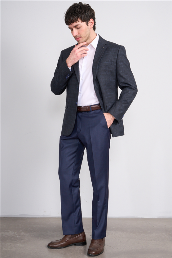 Kagi Y26 Optima 4 Drop Klasik Ceket Lacivert