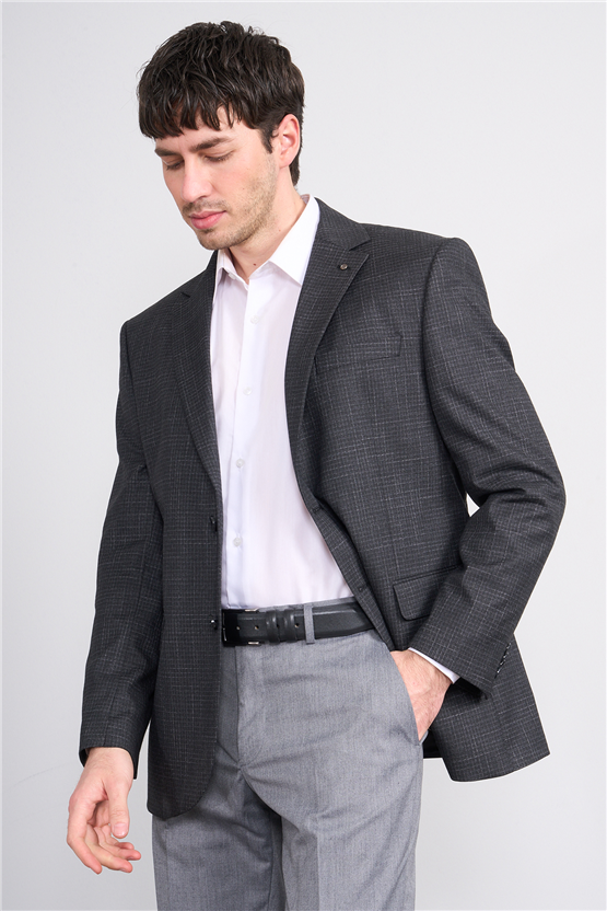 Kagi Y26 Optima 4 Drop Klasik Ceket Siyah