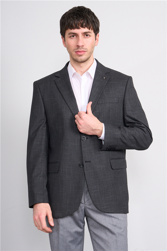 Kagi Y26 Optima 4 Drop Klasik Ceket Siyah