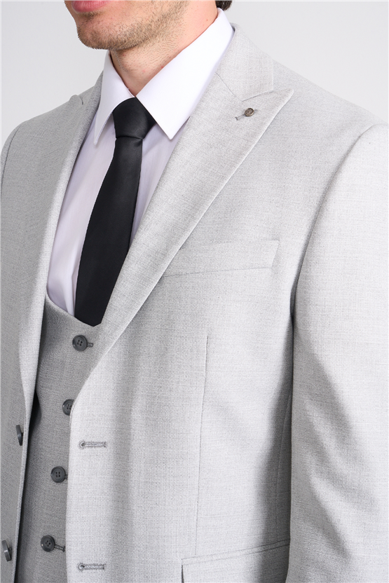 Kagi Y26 Ramırez Slim Fit Yelekli Takım Elbise A.Gri