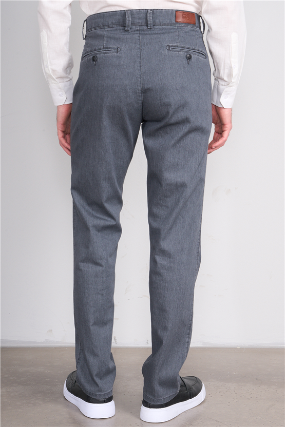 Kagi Y26 Vantage Tencel Pantolon Füme