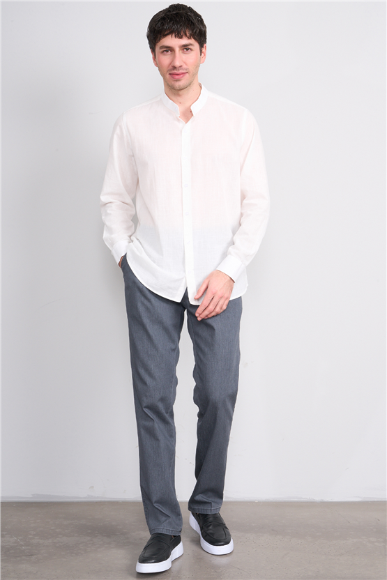 Kagi Y26 Vantage Tencel Pantolon Füme