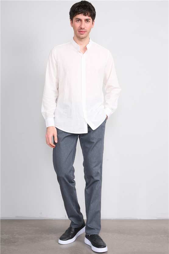 Kagi Y26 Vantage Tencel Pantolon Füme