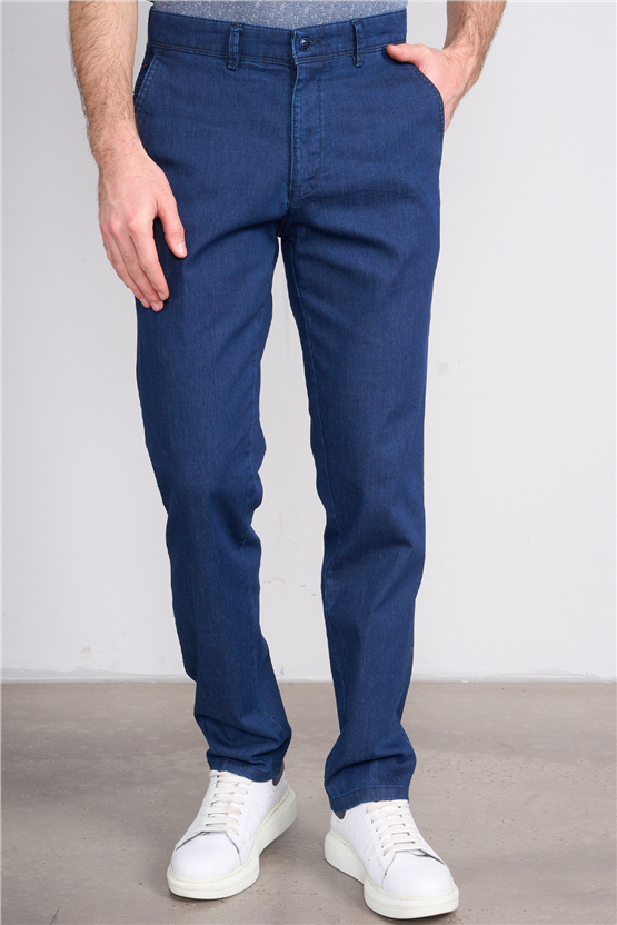 Kagi Y26 Vantage Tencel Pantolon Lacivert