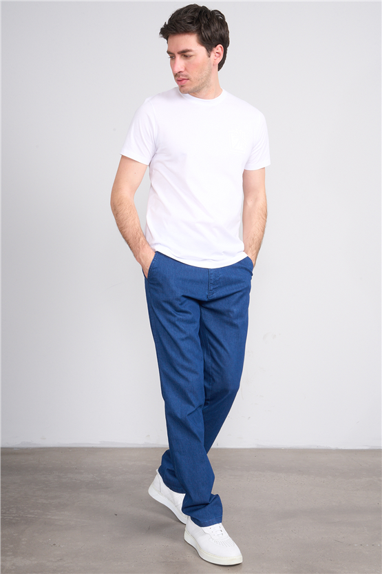 Kagi Y26 Vantage Tencel Pantolon Mavi