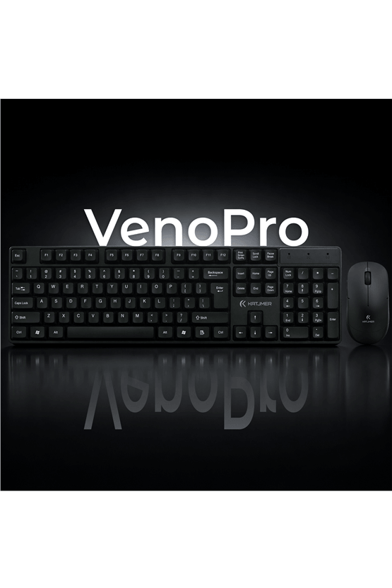 KATJMER KMSVN-002 Veno Pro Klavye Mouse Seti