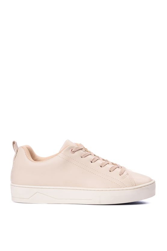 Keçeli 1 Bej Kadın Ayakkabı