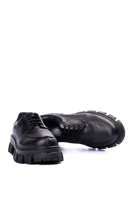 Keçeli 8 Siyah Kadın Ayakkabı