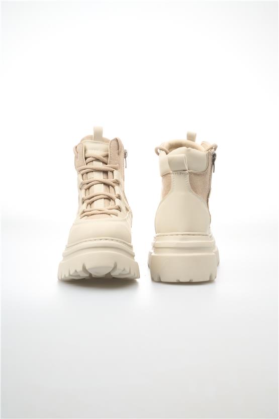 Keçeli Btz05 Bej Kadın Bot