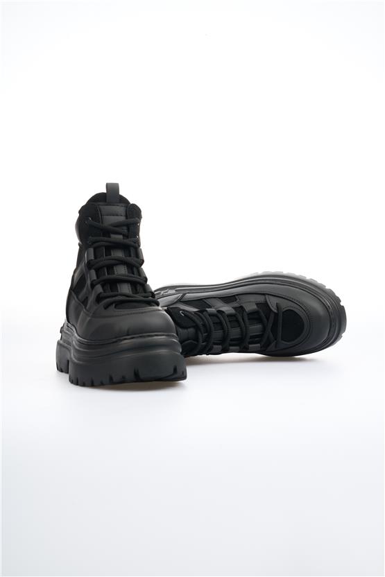 Keçeli Btz05 Siyah Kadın Bot