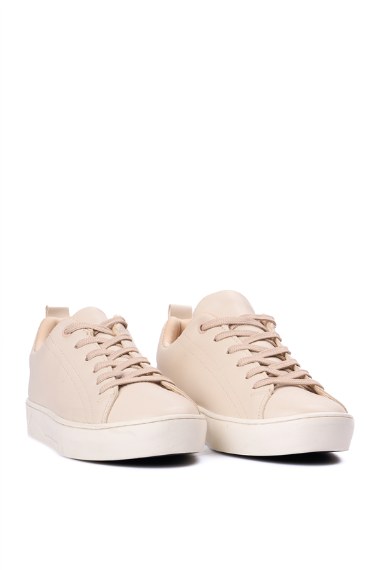 Keçeli SPC02 Bej Kadın Ayakkabı