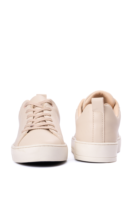 Keçeli SPC02 Bej Kadın Ayakkabı