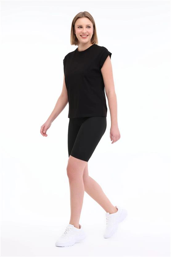 Kınetıx 5M Wb Pes Bıker 26L2118 5Fx Sıyah Kadın Tayt