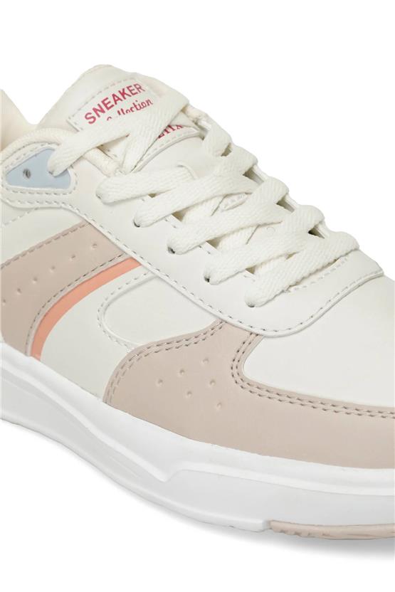 Kinetix A10149074112010 4M Hegel Pu W 4Fx Ekru Kadın Sneaker Ayakkabı