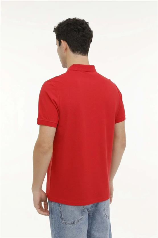Kınetıx A10150995208010 4M M-Sn328 T-Shirt 4Fx Kırmızı Erkek Polo T-Shirt