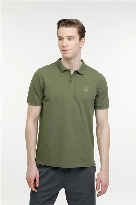 Kınetıx A10150995808010 4M M-Sn328 T-Shirt 4Fx Haki Erkek Polo T-Shirt