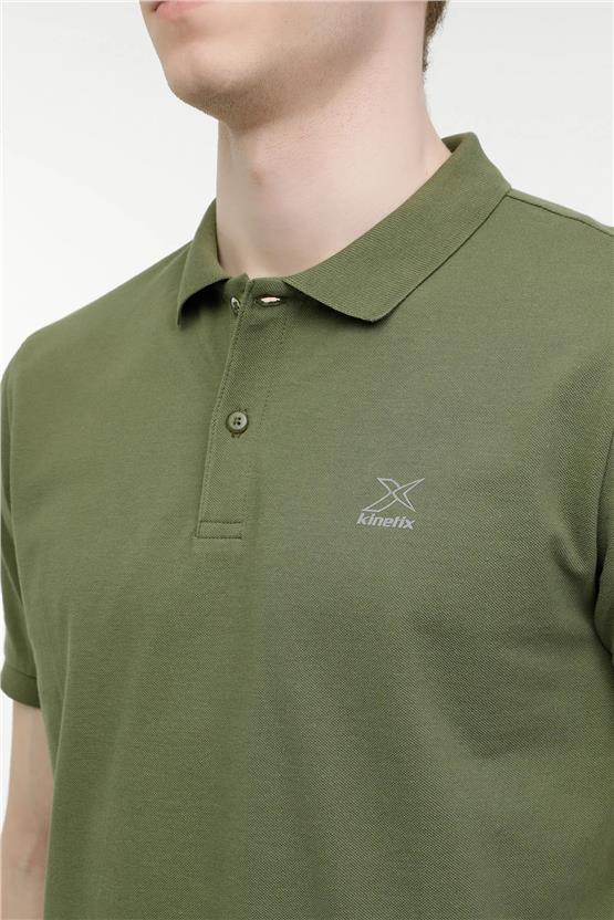 Kınetıx A10150995808010 4M M-Sn328 T-Shirt 4Fx Haki Erkek Polo T-Shirt