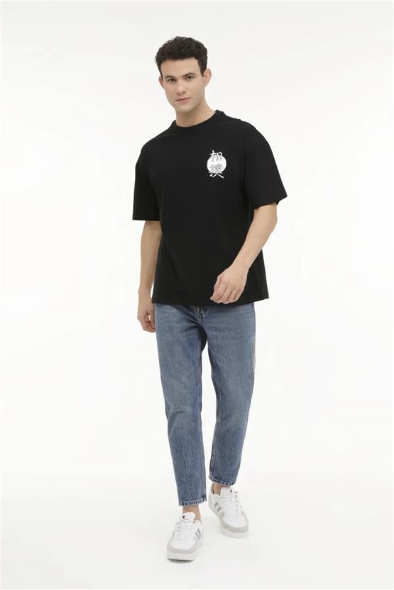 Kınetıx A10157239508010 4M Ml Radon 11Es-Slg-105 4Fx Siyah Erkek T-Shirt