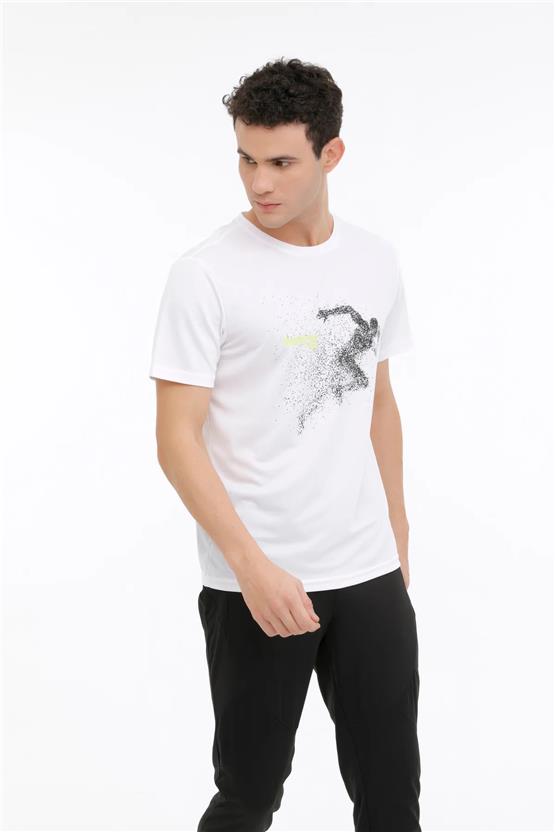 Kınetıx A10157241308010 4M Ml Sten 11Prf-244 4Fx Beyaz Erkek T-Shirt