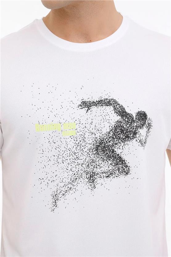 Kınetıx A10157241308010 4M Ml Sten 11Prf-244 4Fx Beyaz Erkek T-Shirt