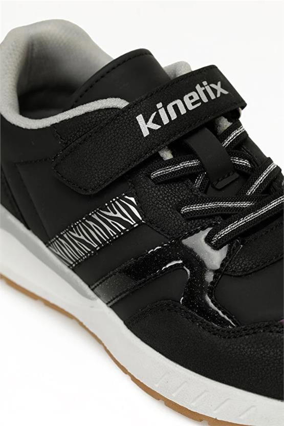 Kinetix A10201886212010 5F Gente Pu F 5Pr Siyah Filet Kız Çocuk Spor Ayakkabı