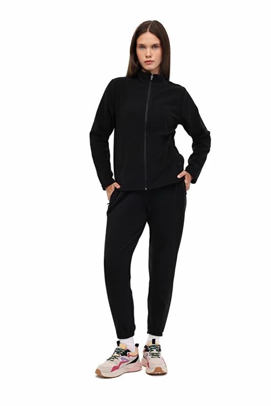 Kınetıx A10202668508010 5W Wl 7Sn160 Sıyah Kadın Polar Sweatshırt