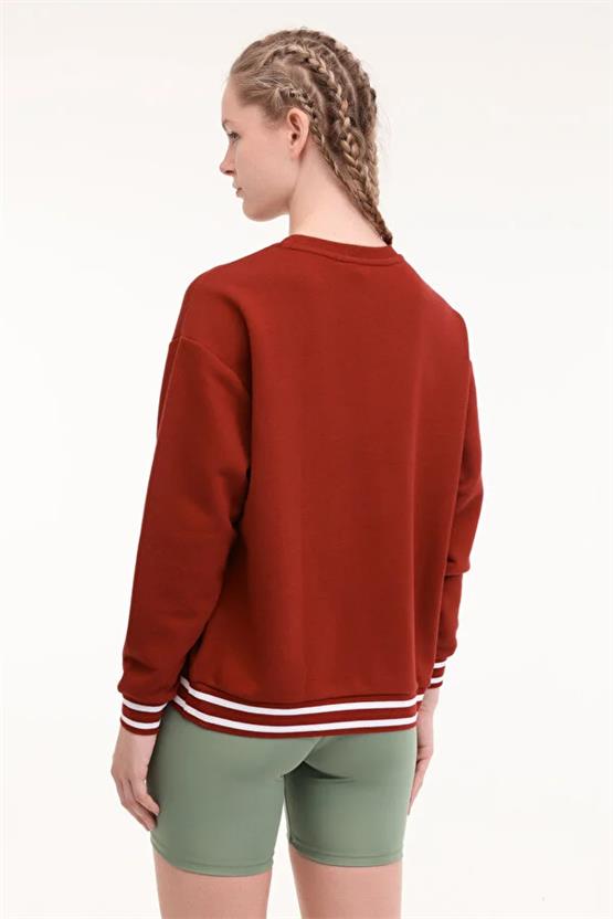 Kınetıx A10203296108010 5W Wl 16Hambar Bts-K3 5Pr Bordo Kadın Sweatshırt