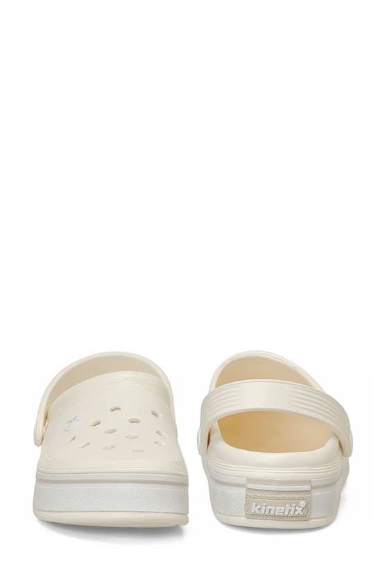 Kınetıx A10224992612010 6M Wılmas W 6Fx Kırık Beyaz Kadın Crocs Terlık