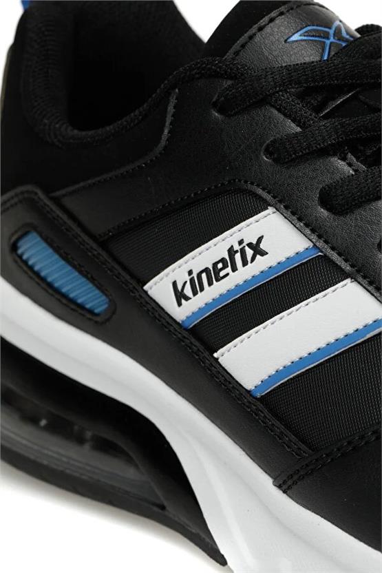 Kinetix Pagol Pu 3Pr Siyah Saks Beyaz Erkek Sneaker Ayakkabı