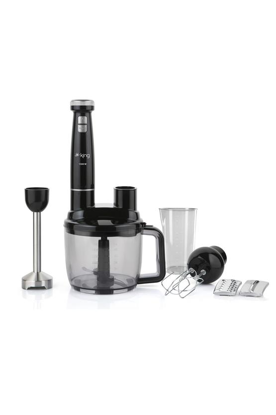 King Bodıe KKB973 Komple Blender Set Siyah Gümüş