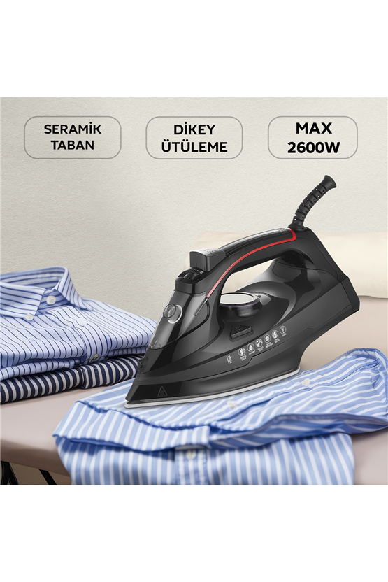 King KBU751 Stiro Buharlı Ütü