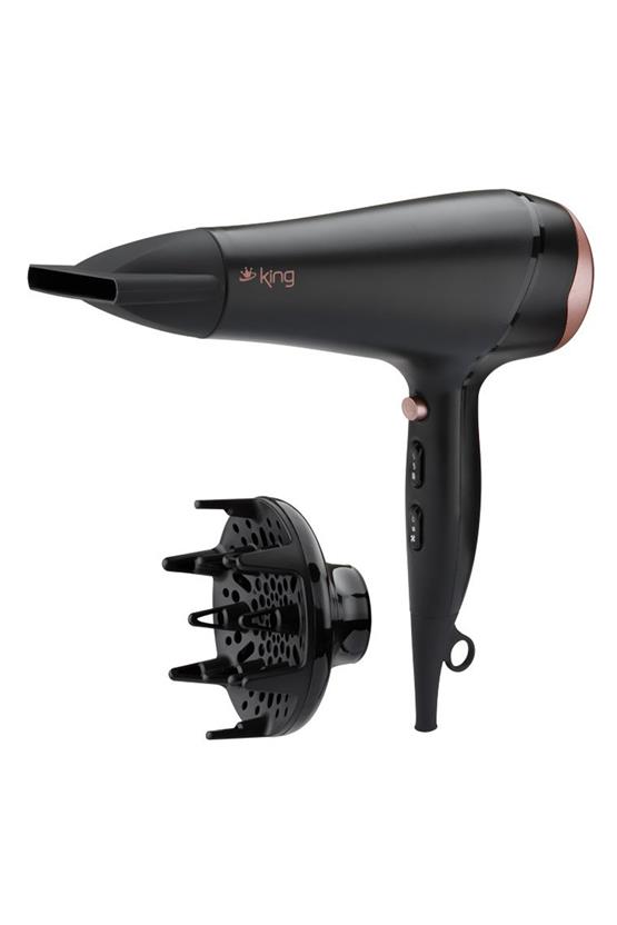 King KSK435 Olson Saç Kurutma Makinesi Rose