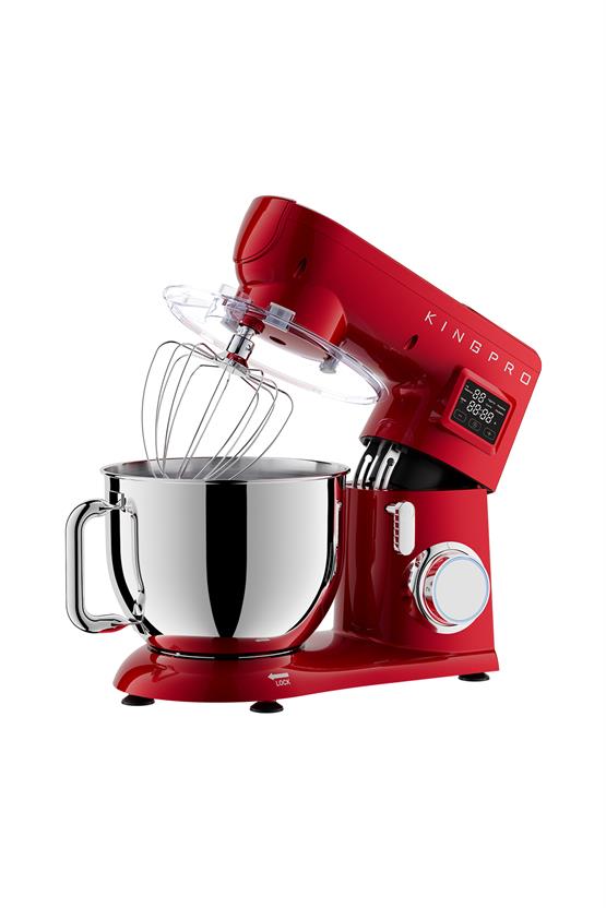 Kingpro KSM4001 Damboo Mutfak Şefi Kırmızı 