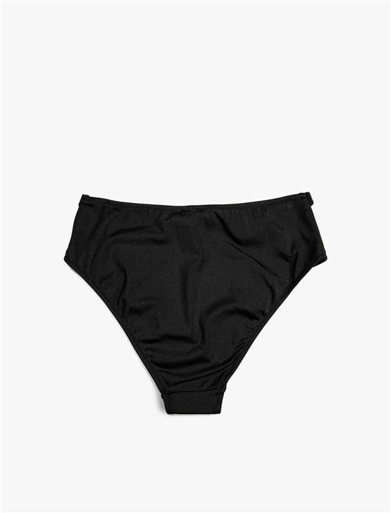 Koton Y23 3Sak00027Bm Sıyah 999 Kadın Elastan Swımwear Bıkını Alt