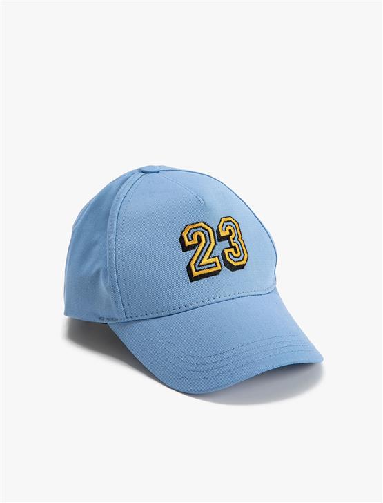 Koton Y23 3Sak40001Aa 601 Mavı Kadın Pamuk Accs Textıle Sapka