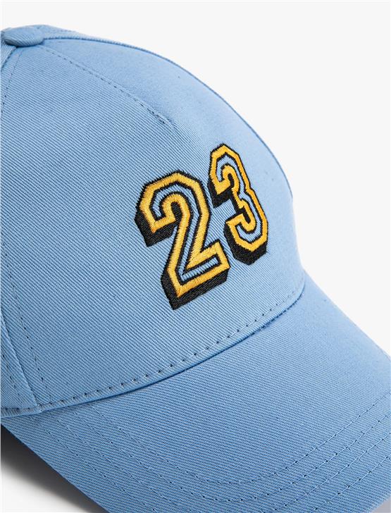 Koton Y23 3Sak40001Aa 601 Mavı Kadın Pamuk Accs Textıle Sapka