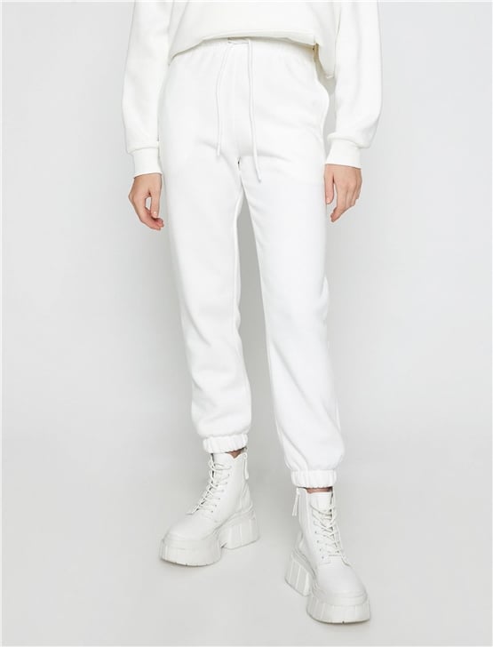 Koton 3Sal30005Ik Kırık Beyaz 001 Genç Kız Pamuk Kısa Ve Kolsuz Bluz